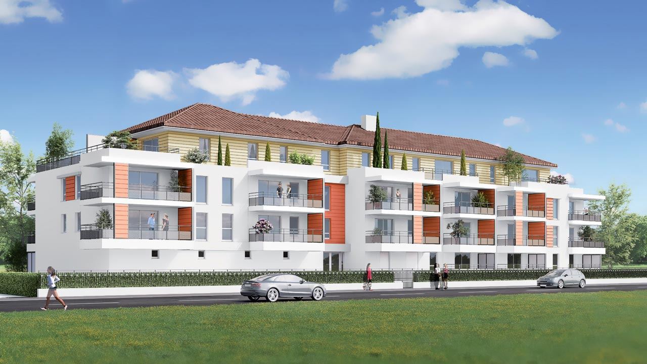 Facade Residence Neuve Fragoline Woippy 67525076/ Fragoline
