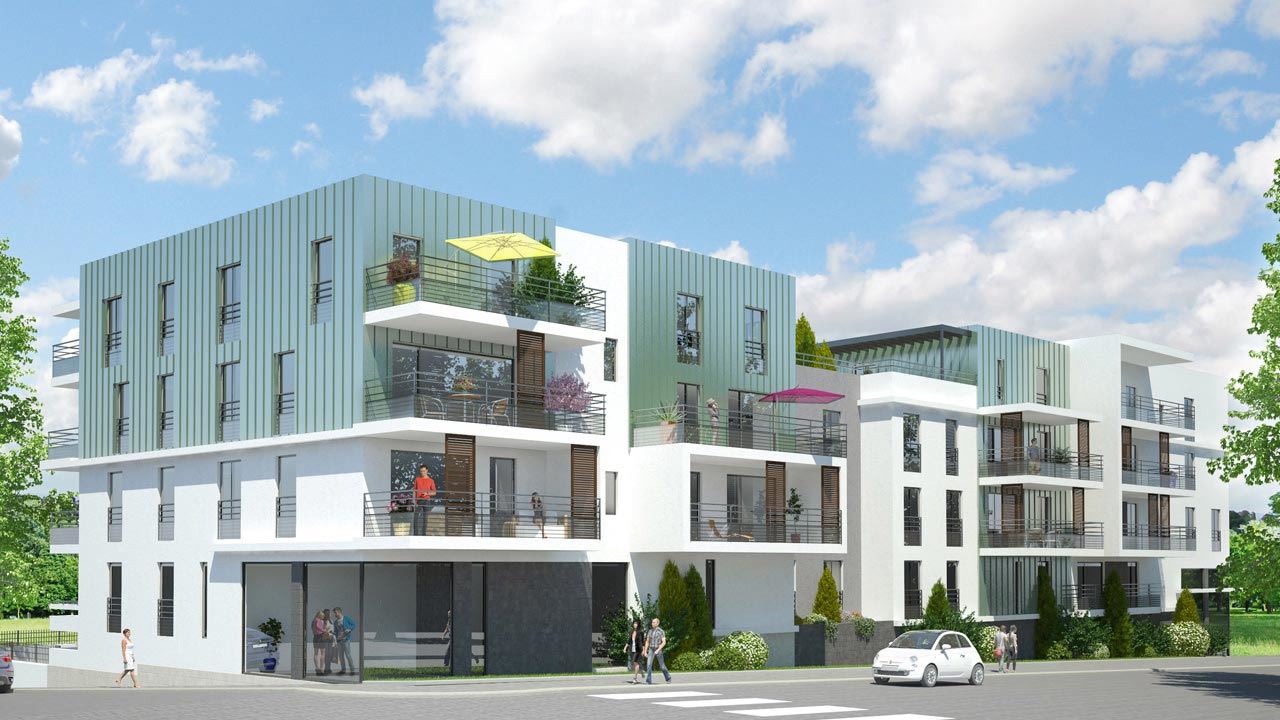 Facade Villa Novea Appartements Neufs A Metz 46728170/ Villa Novéa