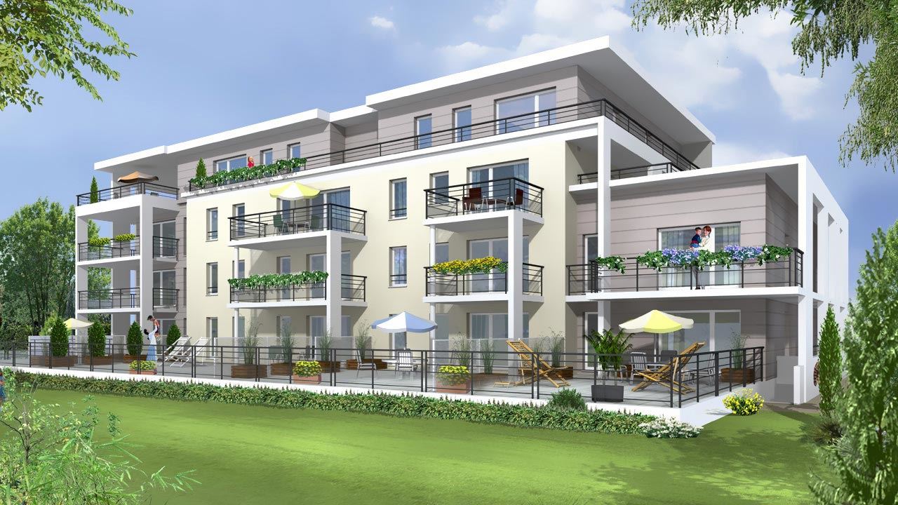 Jardin Residences Du Lac Apaprtements Neufs A Champigneulles 33235163/ Résidences Du Lac