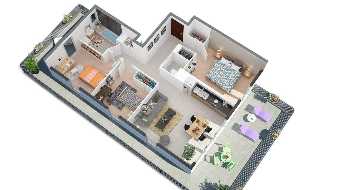 Plan3d Via Verde Apaprtements Neufs A Nancy 66629331/ Via Verde