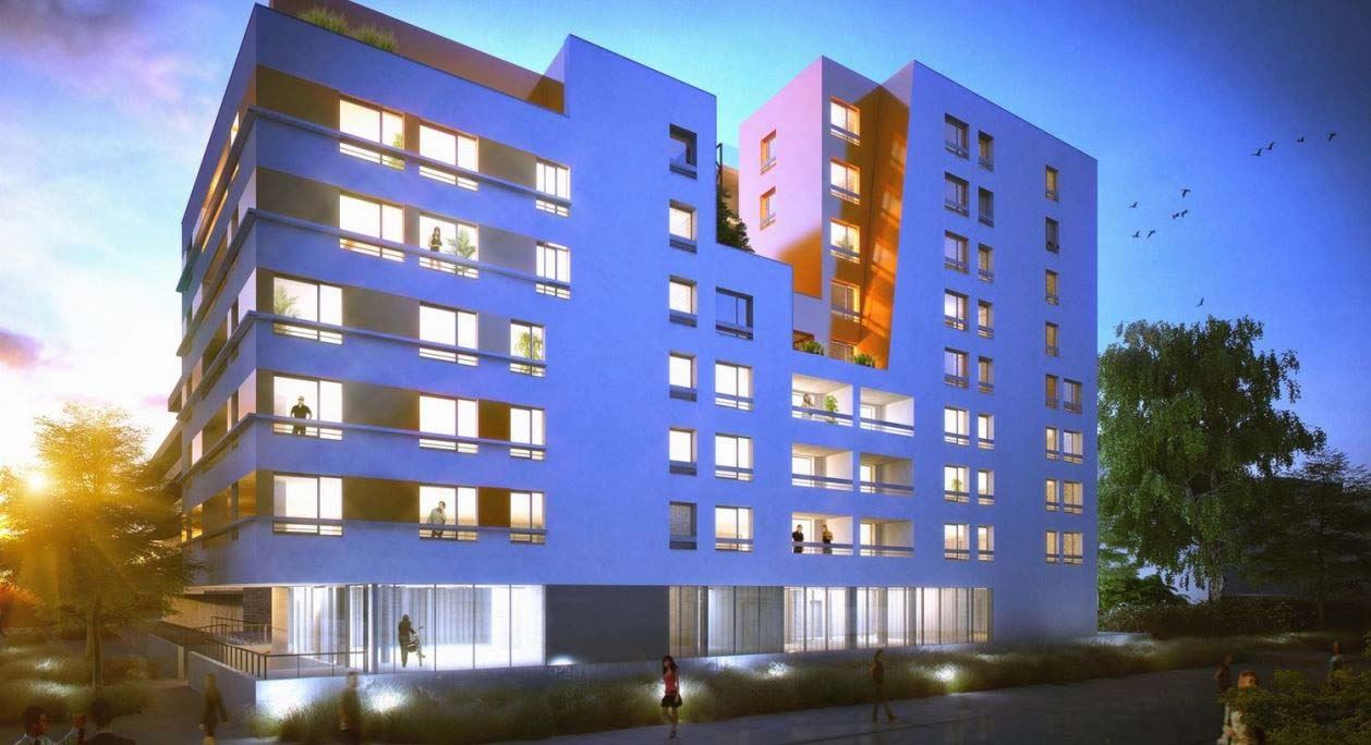 Facade Cardinal Appartements Neufs A Ostwald 96372792/ Le Cardinal