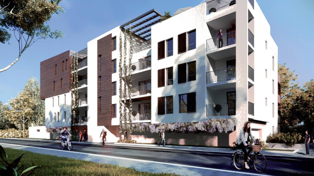 Facade Villa Charmille Appartements Neufs A Strasbourg 51172492/ Villa Charmille